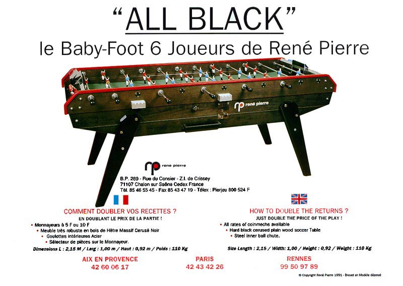 Foosball Heaven's Foosball Multimedia Page